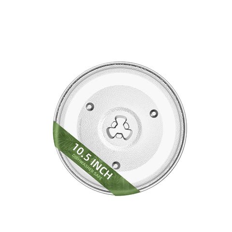 Gemroom 10.5-inch microwave turntable compatible with Emerson models for reliable heat distribution.