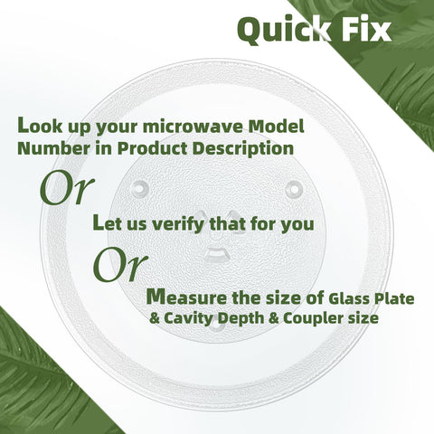Gemroom 11.5-inch borosilicate plate close-up; heat-resistant glass surface.