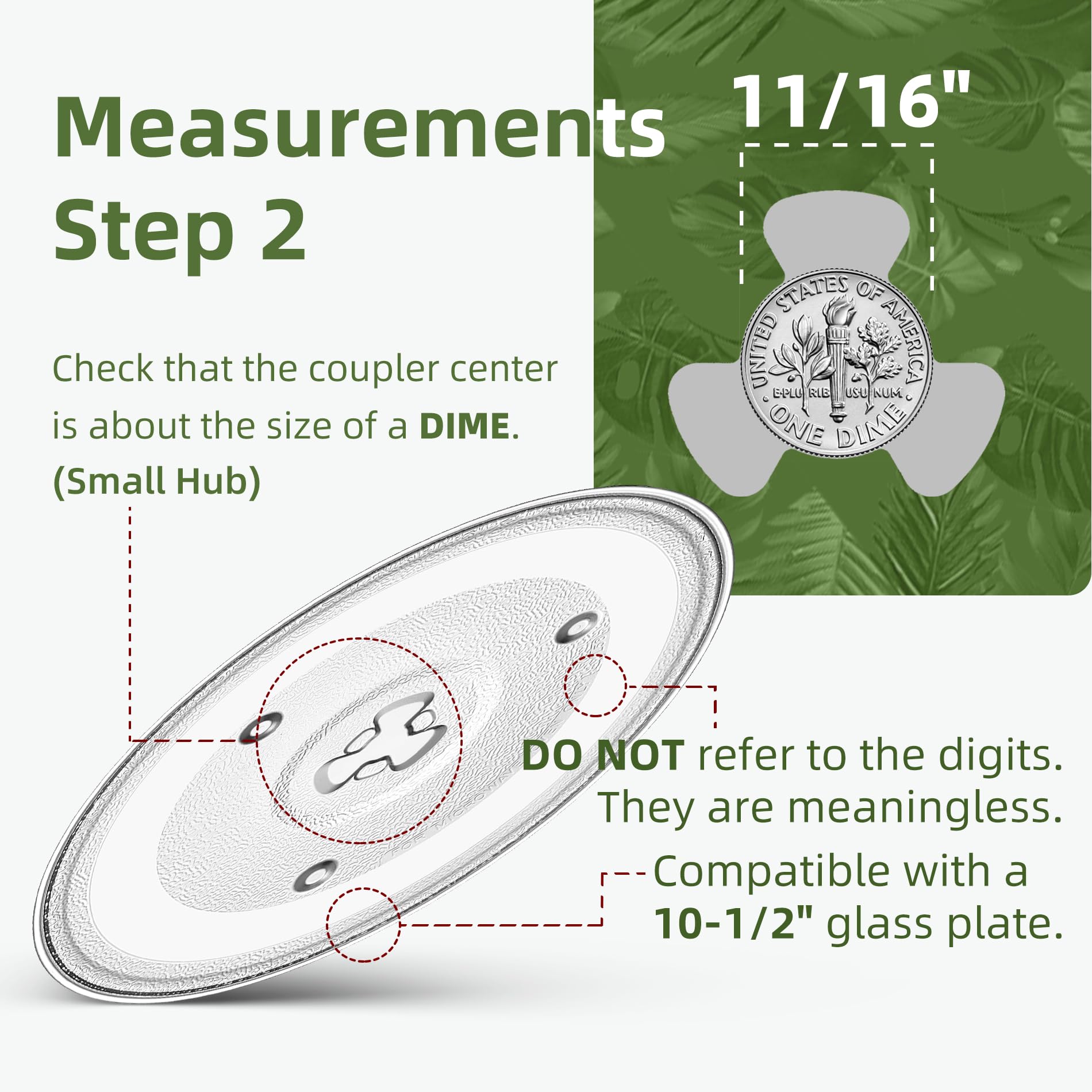 Gemroom center coupler hole 11/16 inch ensures proper alignment during operation.