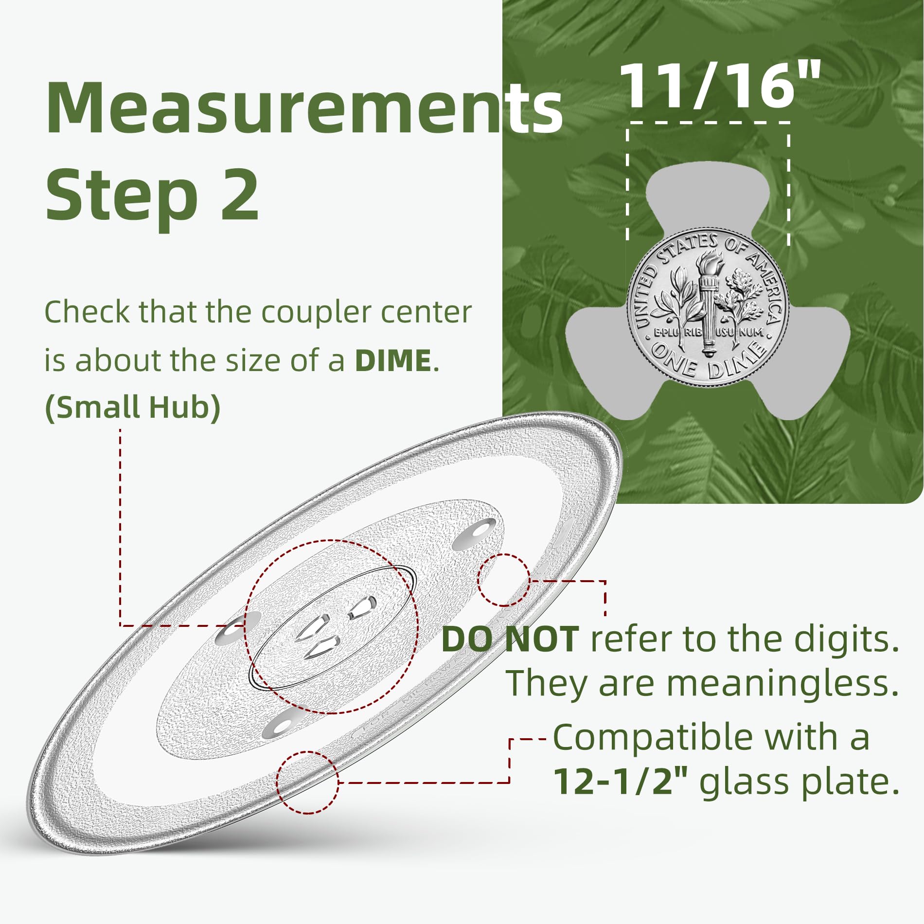 Gemroom center-hole detail shows 11/16 inch opening for secure coupler.