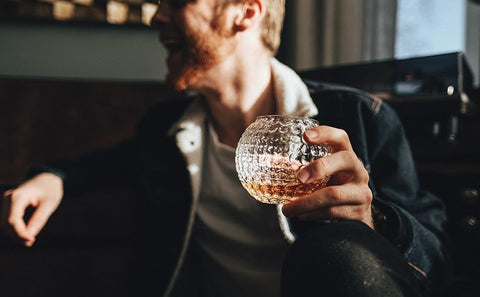 Gemsho gift-ready glass styled for golf enthusiasts and gifting occasions.
