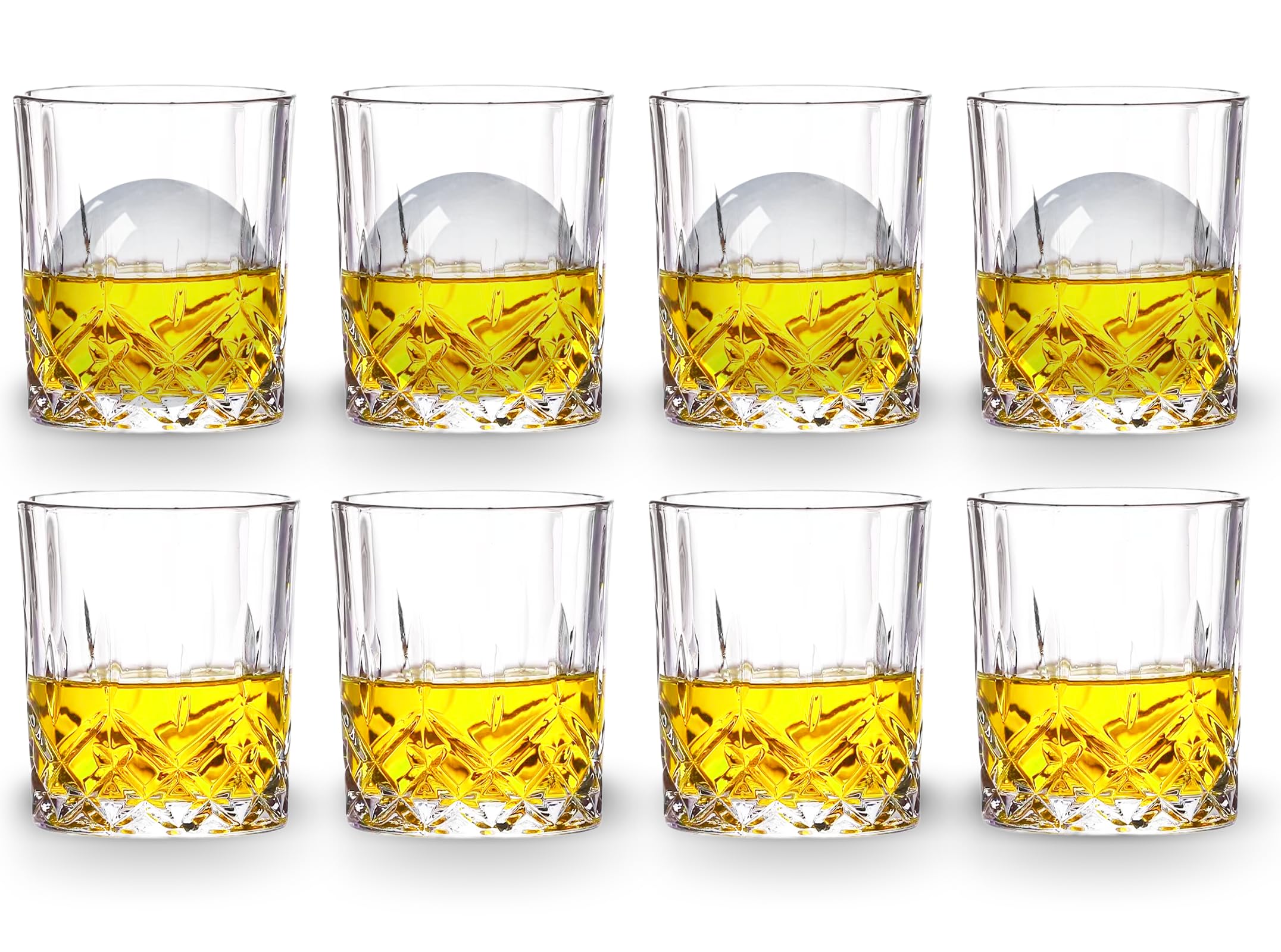 Gencywe glasses in use with ice for cool, flavorful sipping