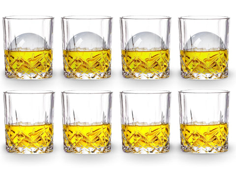 Gencywe glasses in use with ice for cool, flavorful sipping