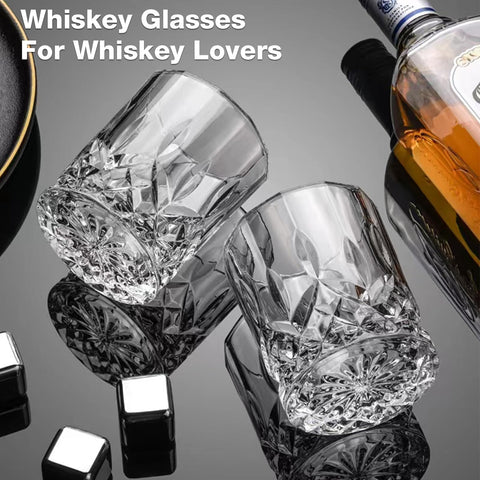 Engraved design rocks glass by Gencywe elevates whiskey rituals with craftsmanship