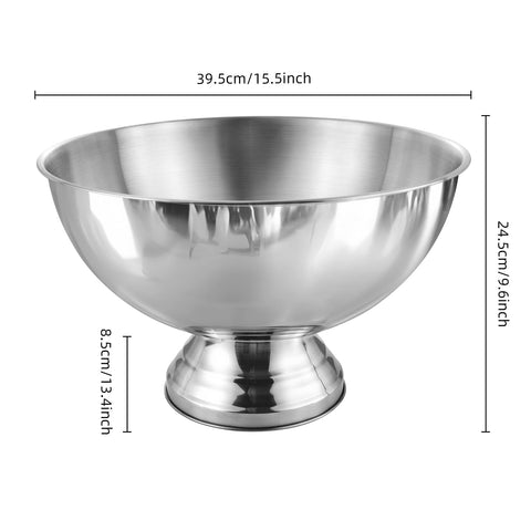 Generic 12L ice bucket shows large capacity for bottles and ice.
