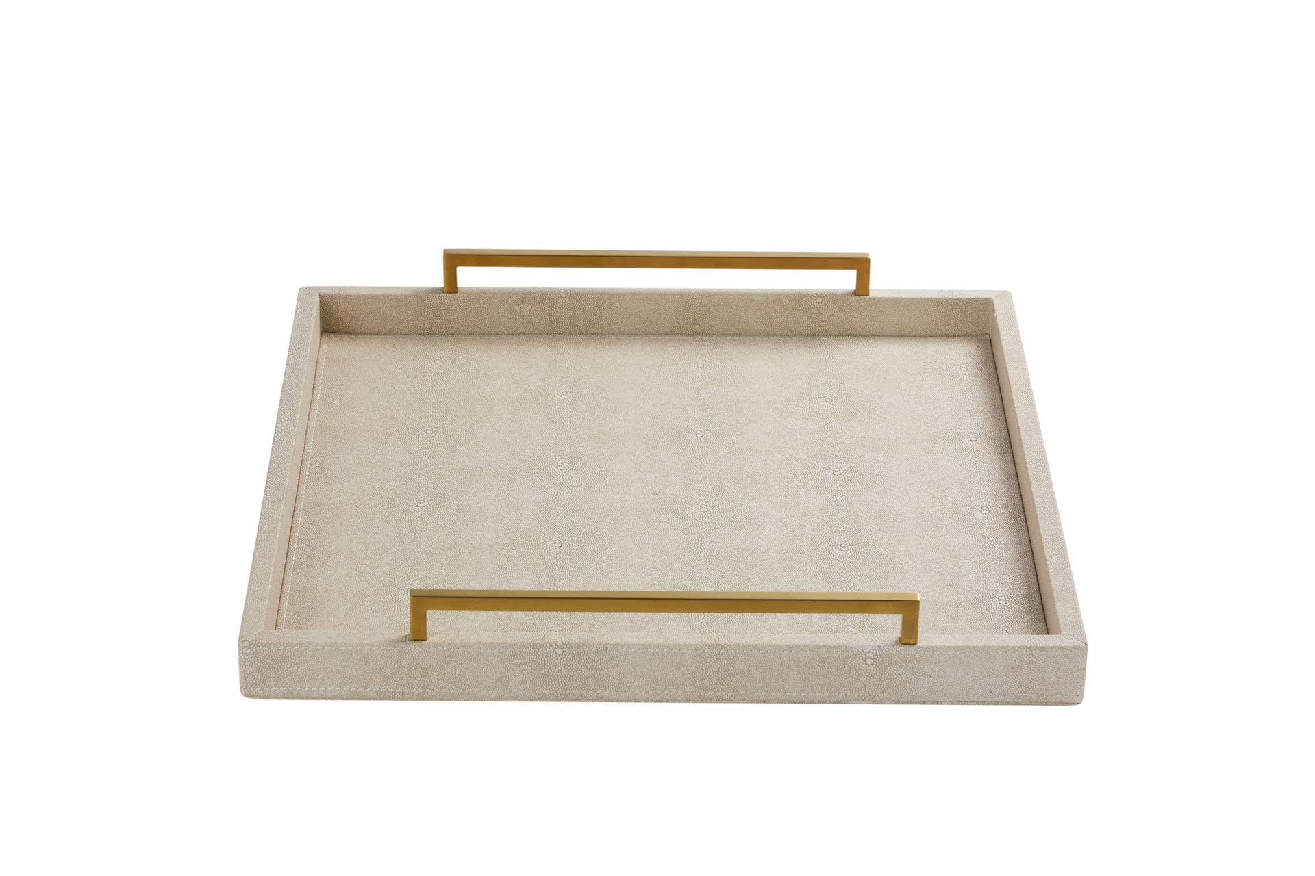 Generic tray cleans quickly with damp cloth after spills.