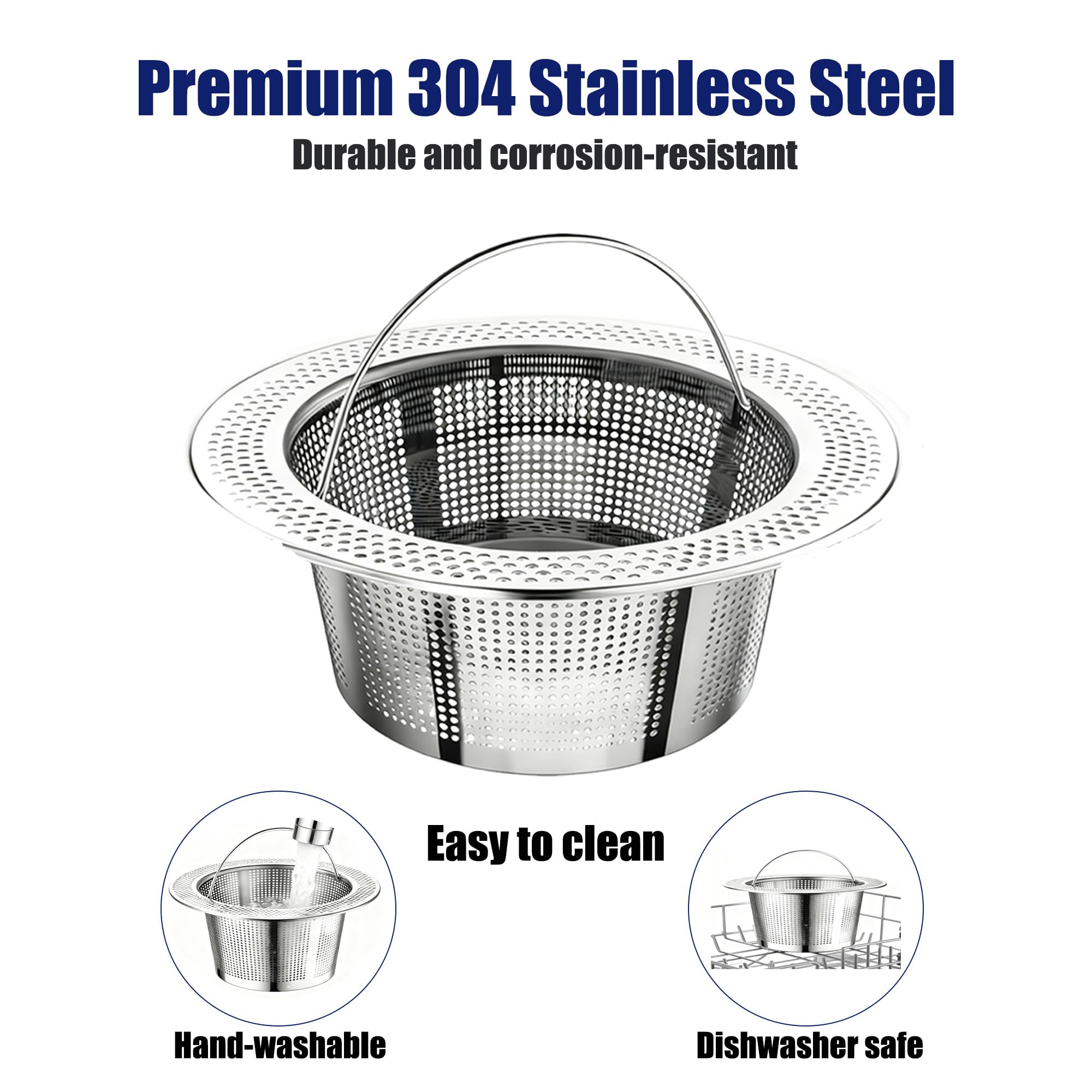 Generic 304 stainless steel construction resists acids during juicing.