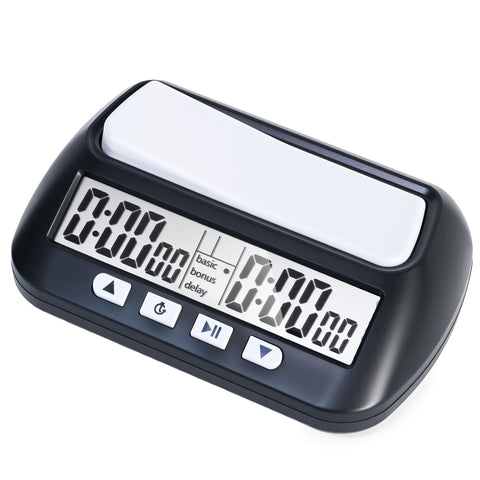 Generic Chess Clock front view with clear timing display for quick in-game decisions