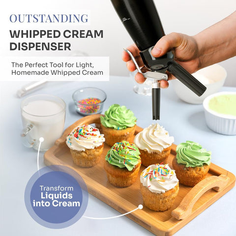 Generic Cream Whipper cleaning brushes ensure easy maintenance and hygiene