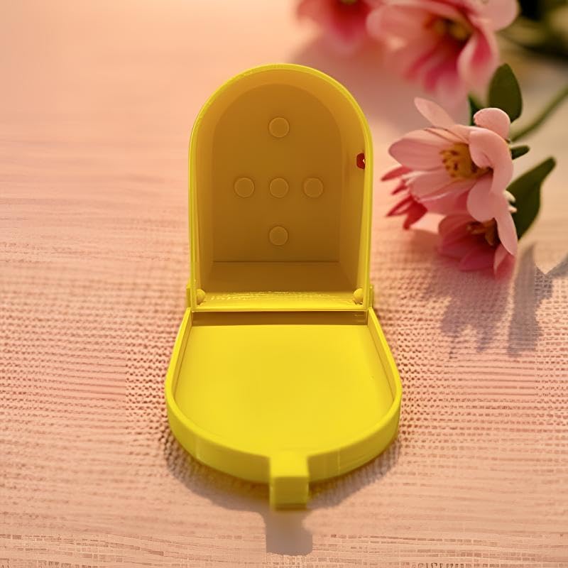 Vibrant yellow duck decor designed for cruise cabins and home fridges.