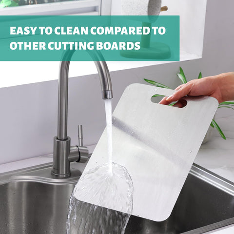 Generic cutting board 1-1mm-thick 304 stainless steel for durability and performance.