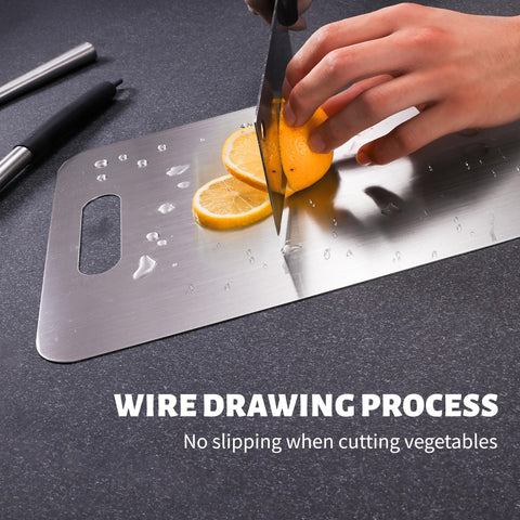 Generic cutting board dishwasher-safe for quick cleanup and sanitation.