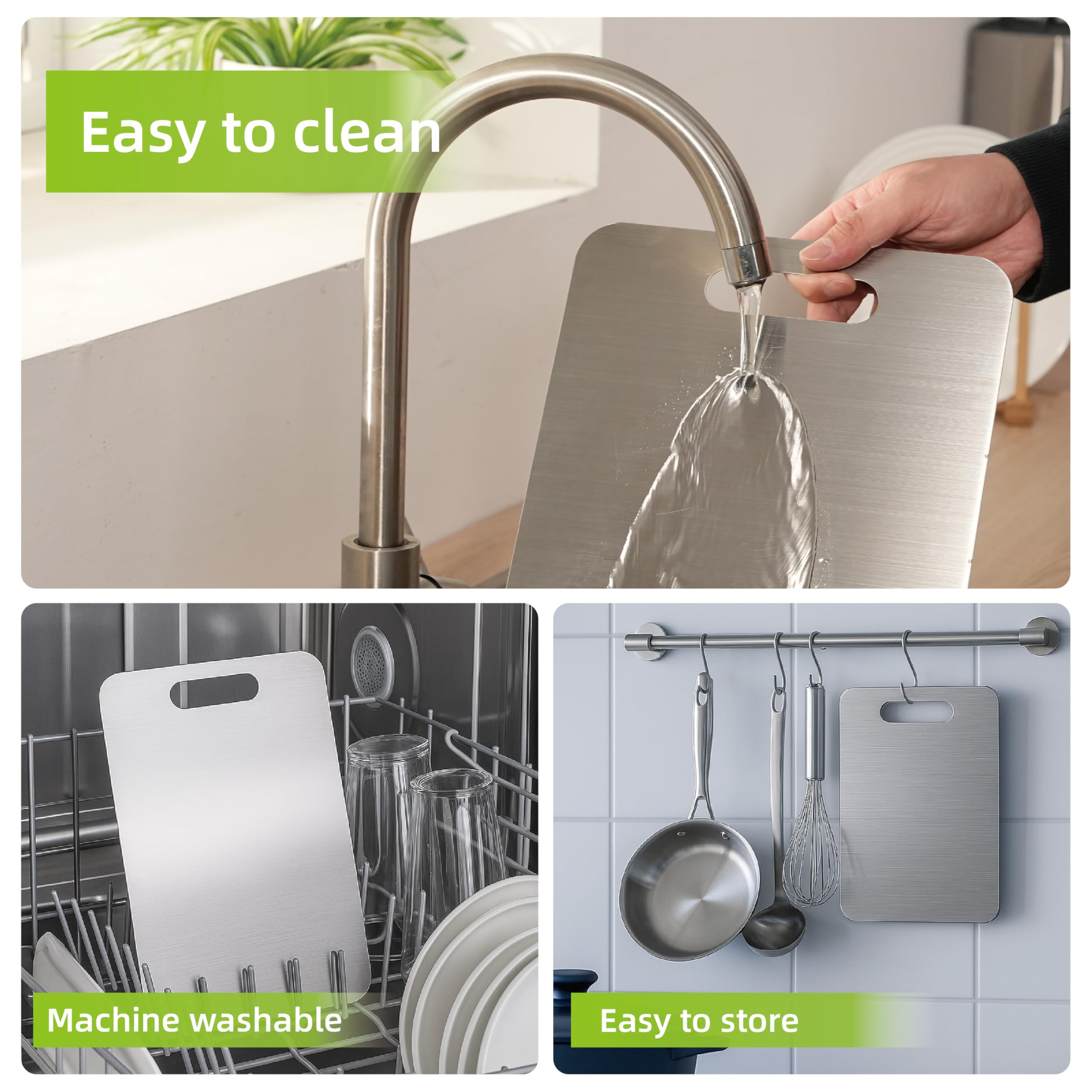 Generic 15-3x11 inch board shown for large chopping tasks.