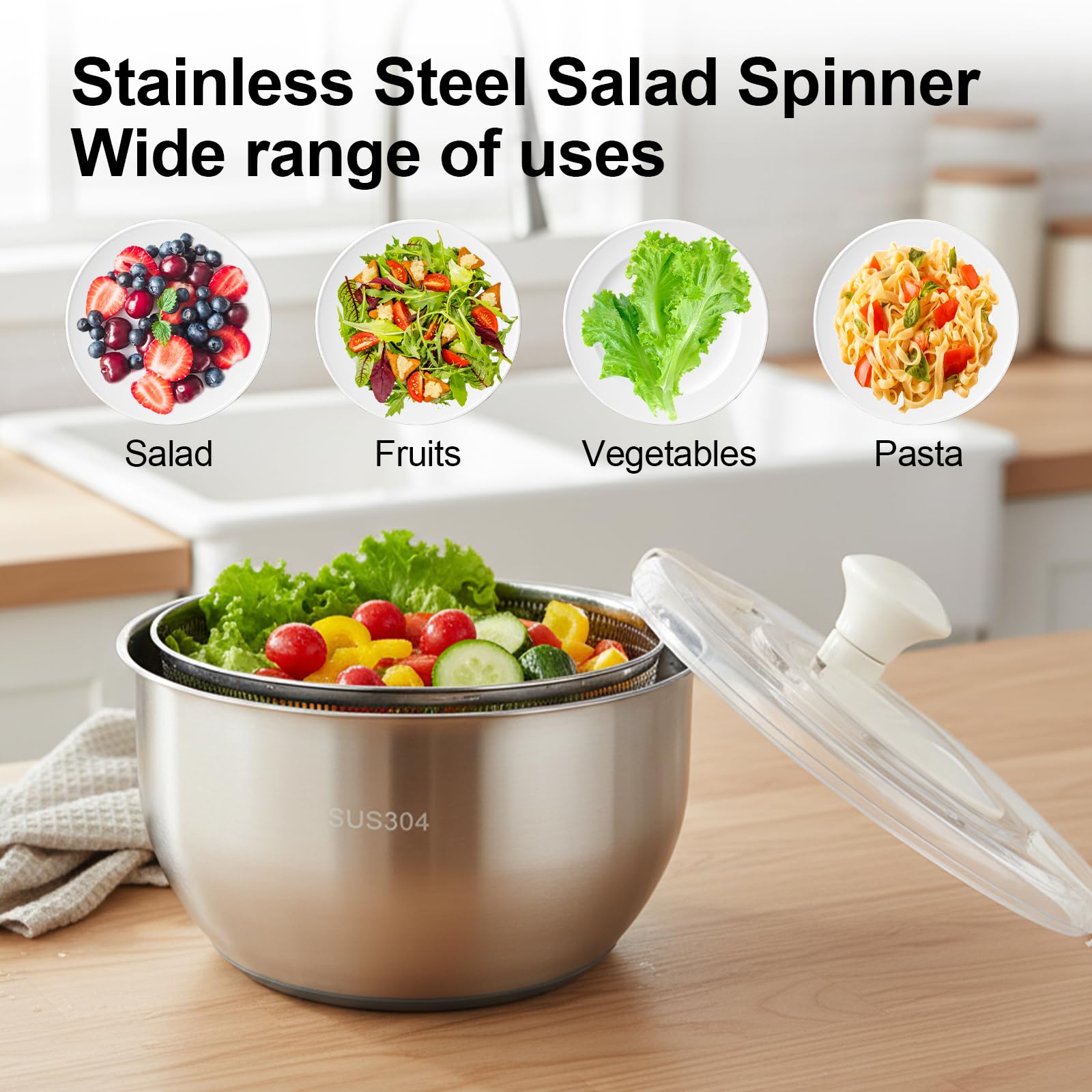 Generic ergonomic handle facilitates smooth, one-handed operation