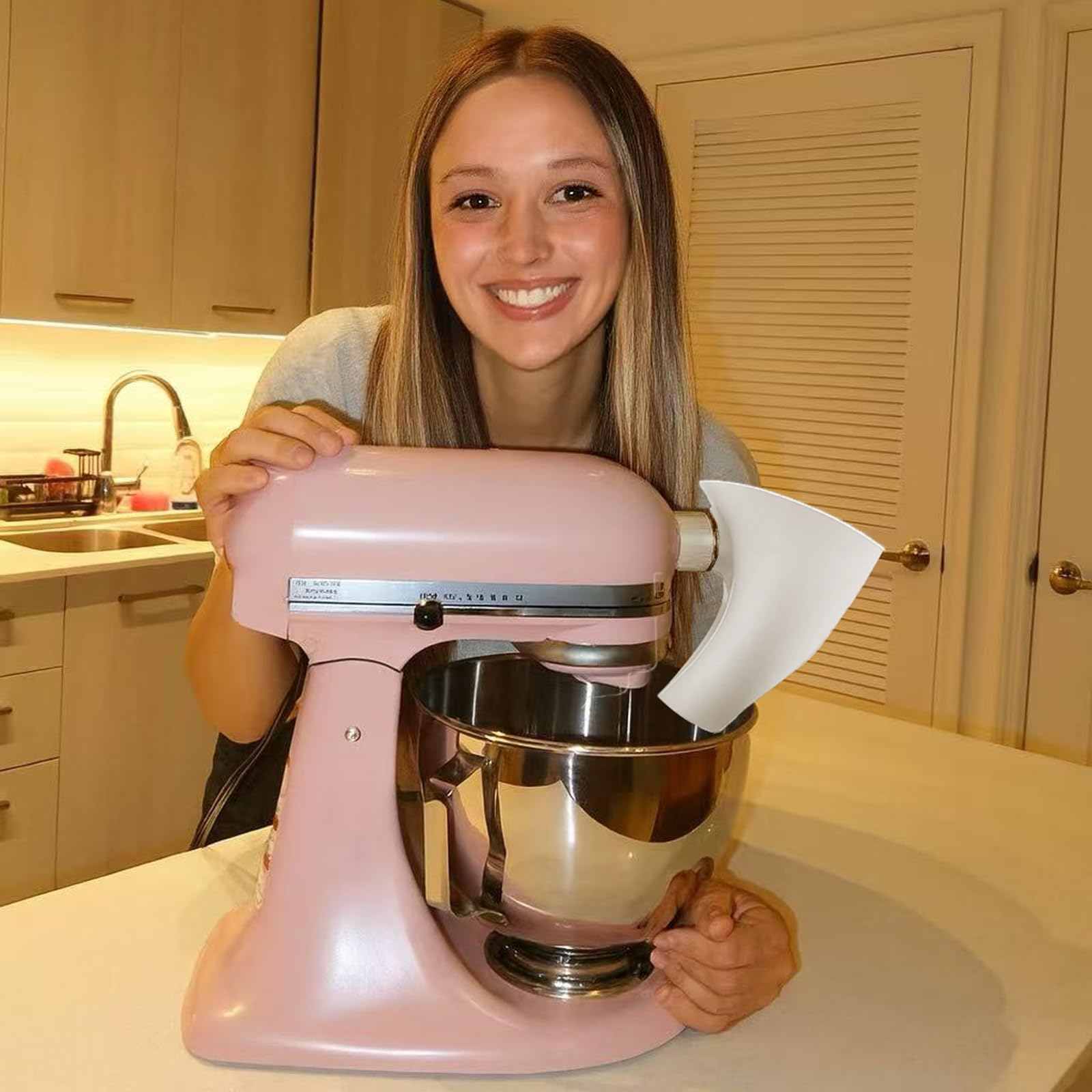 Dishwasher-safe funnel for quick cleanup after baking sessions.