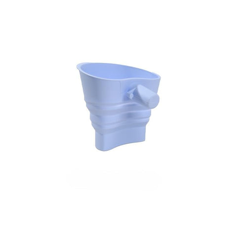 Generic foldable flour funnel for compact storage in the kitchen.