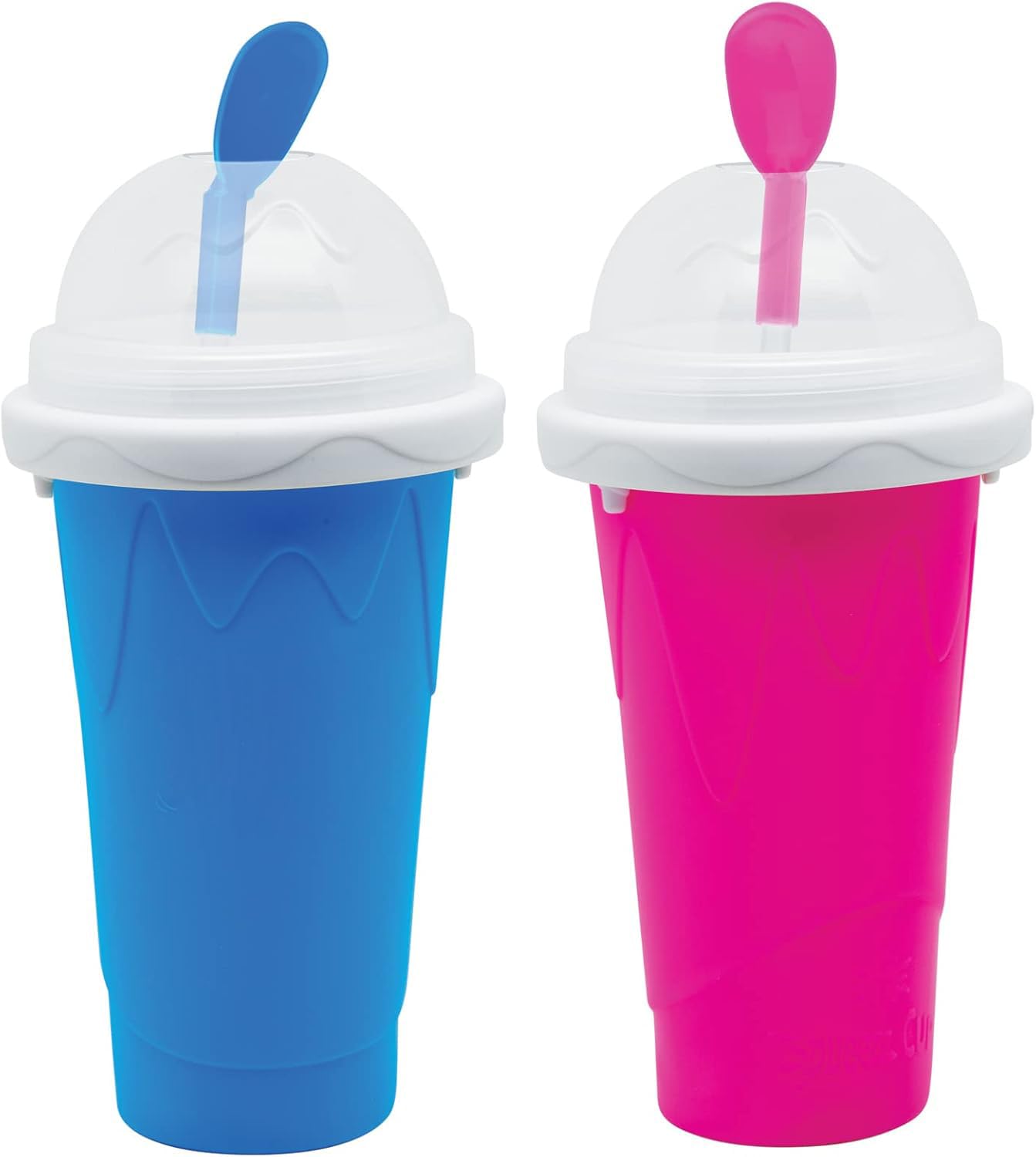 Generic Frozen Magic Slushy Maker Cup in freezer with cold insert for quick slush
