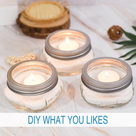 Generic gift-ready mason jar set ideal for homemade treats.