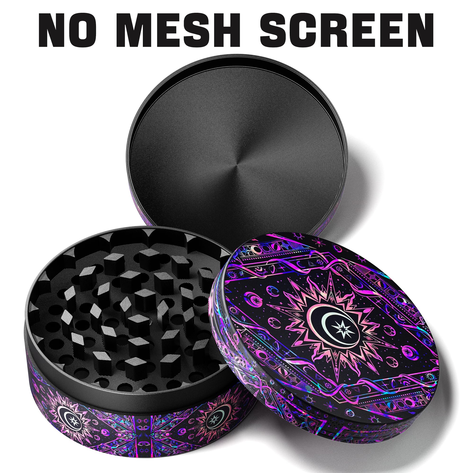 Generic grinder ergonomic grip provides comfortable handling during grinding.