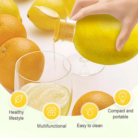 Generic Handheld Citrus Press with Filter for clean juice free of seeds.