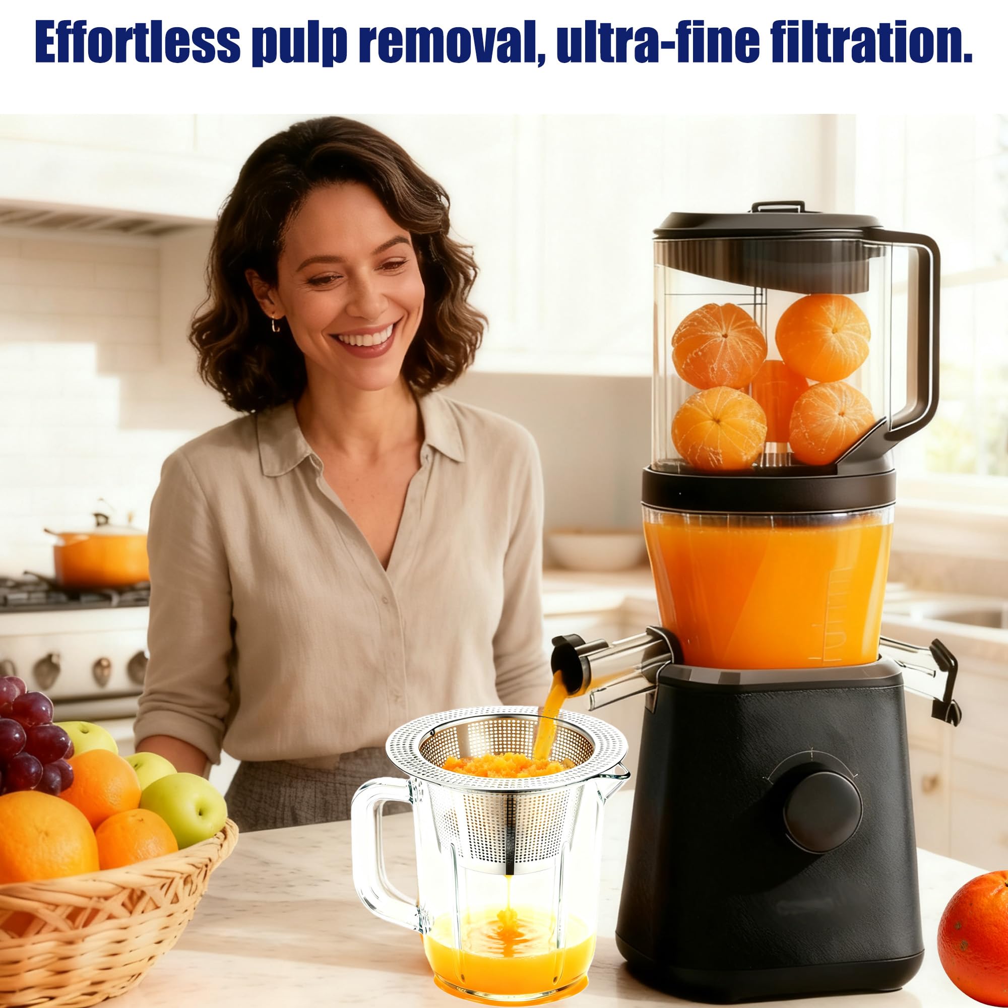 Generic hands-free rim design enables stable placement on Nama J2.