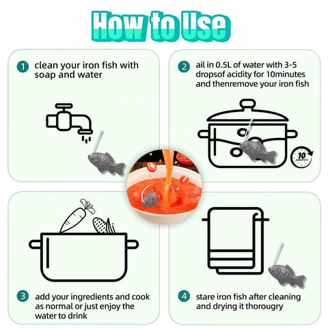 Generic Iron Fish gift ready packaging for health minded friends