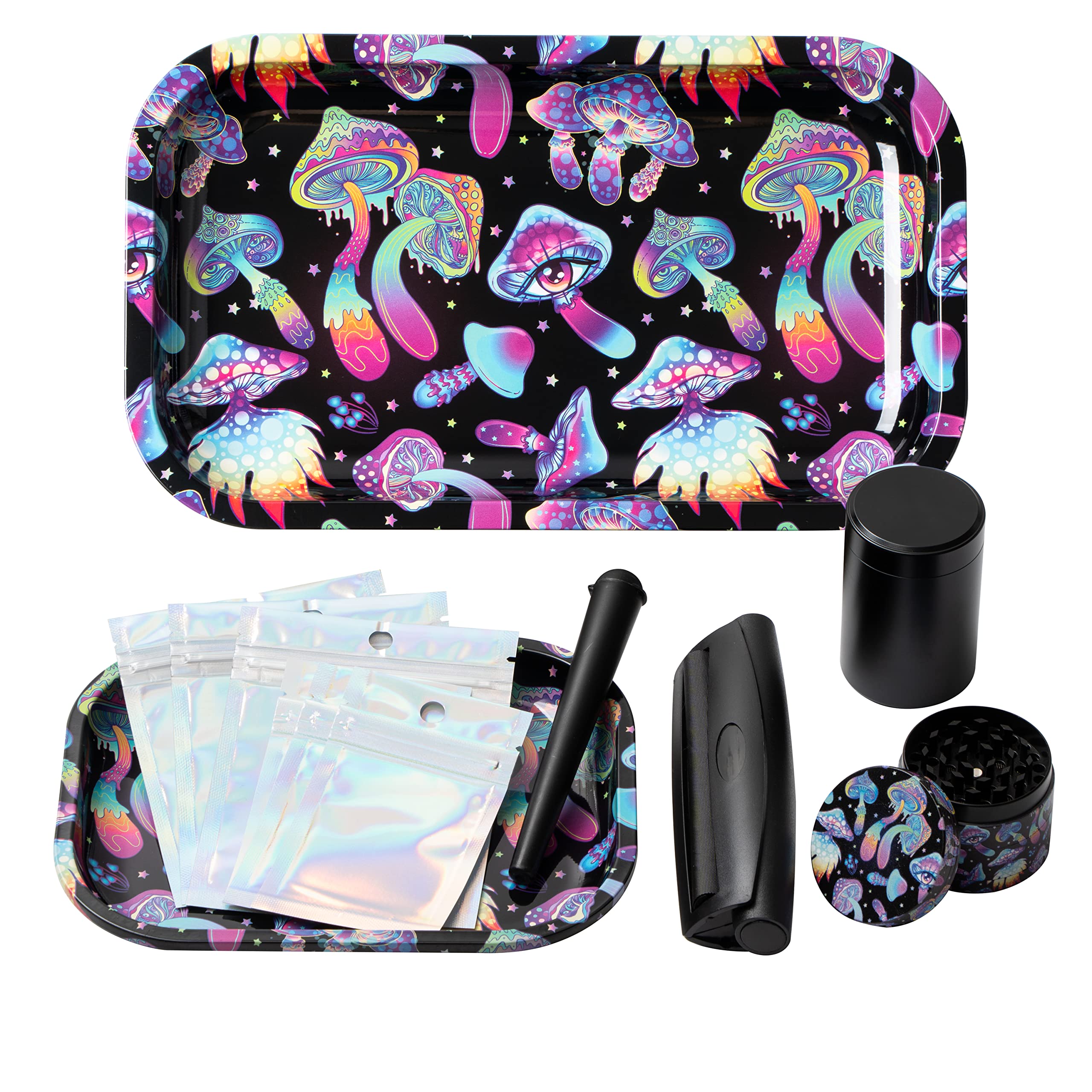 Two trays in compact and larger sizes ready for use anywhere