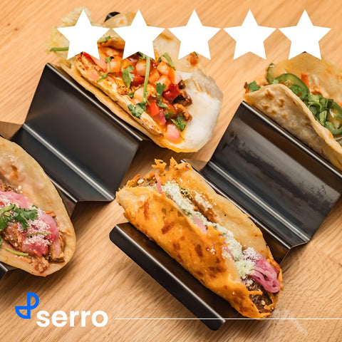 Generic party serving set makes a gift-ready taco bar