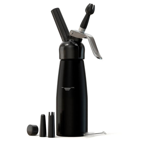 Generic Professional Cream Whipper 500ml aluminum dispenser showing durable construction