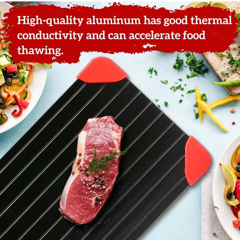 Generic Rapid Defrosting Tray time-saving feature helps meal prep.