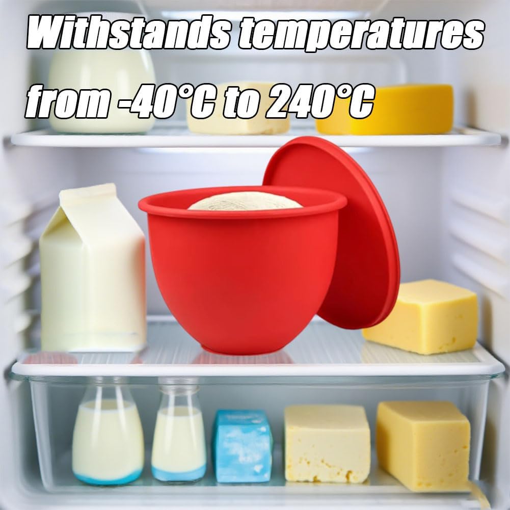 Secure-fitting liner reduces slipping and dampens bowl noises during mixing.