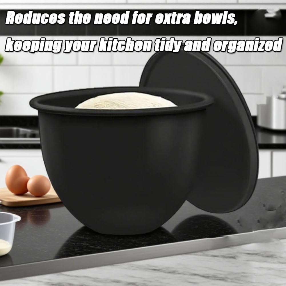 Color options of the liner help protect the mixing bowl while matching decor.