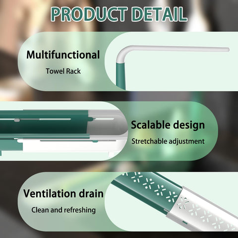 Generic sink caddy with drainage holes keeps sponges dry.