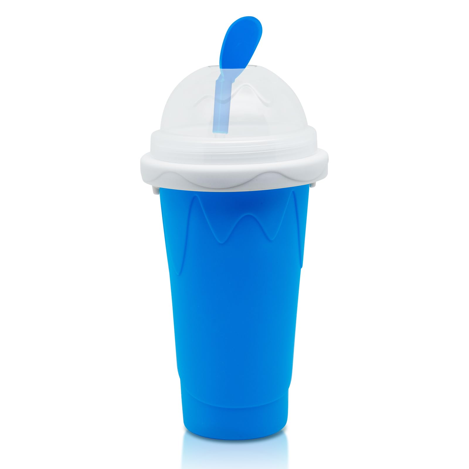 Generic Slushy Maker Cup dome lid removable for easy storage and serving
