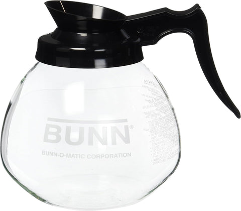 Generic Supply Depot BUNN 12-cup decanter in black for durable office coffee service
