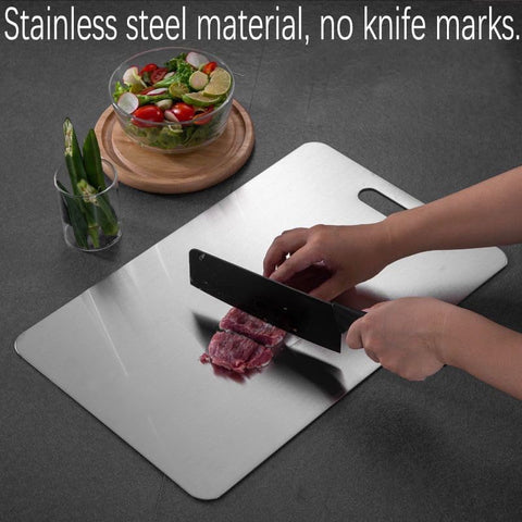 Generic Titanium Cutting Board easy-clean finish dries instantly after rinsing.