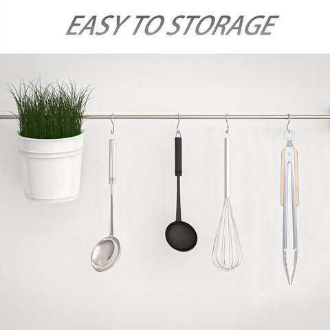Generic tongs designed for high-heat grilling with heat-resistant stainless steel.