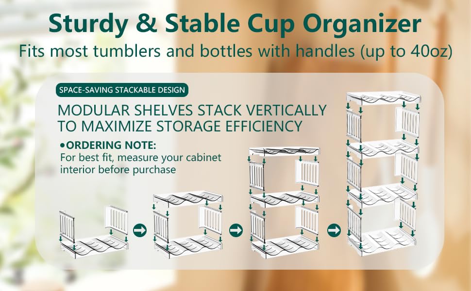 Generic Water Bottle Organizer makes a thoughtful gift for organized homes.