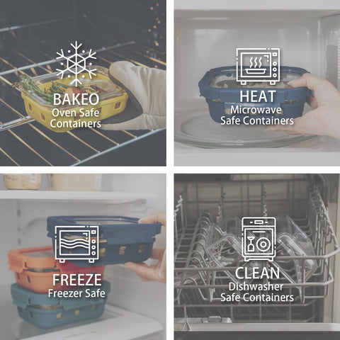 GENICOOK glass lids are dishwasher safe and easy to clean.