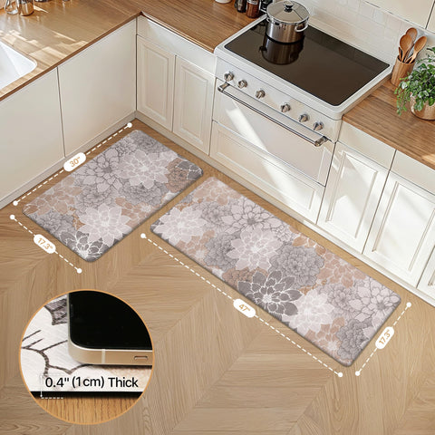 GENIMO mat shows waterproof surface protecting floors from spills.