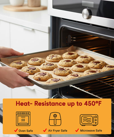 GENLGE heat-resistant parchment up to 450F for roasting and grilling