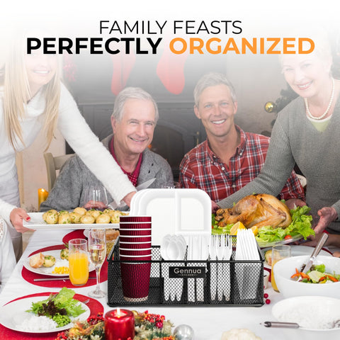 Gennua Kitchen accommodates large plates up to 10.6 inches for versatile serving