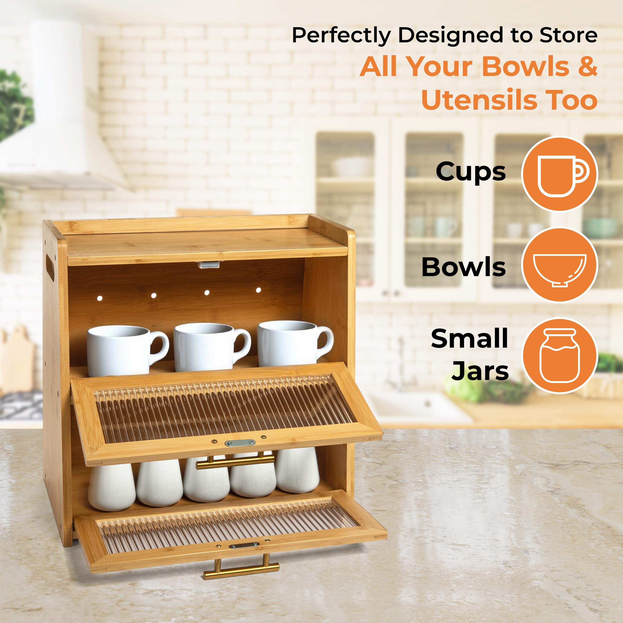 Gennua Kitchen magnetic closures keep loaves secure