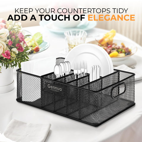 Gennua Kitchen rubber feet provide slip-free stability on counters