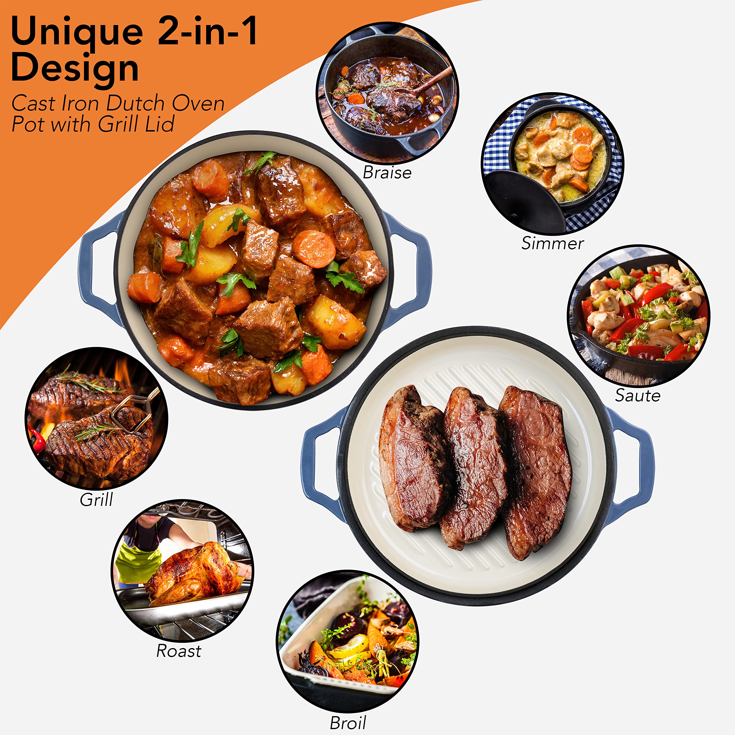 Gennua Pan supports stovetop to oven transitions for one-pan meals.