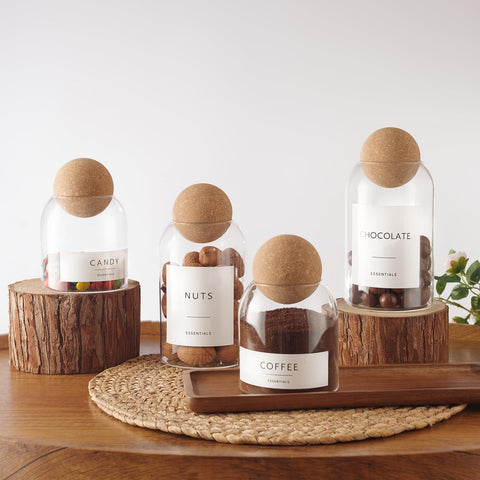 GENSTEUO decorative display ideal for coffee bar or kitchen countertop.