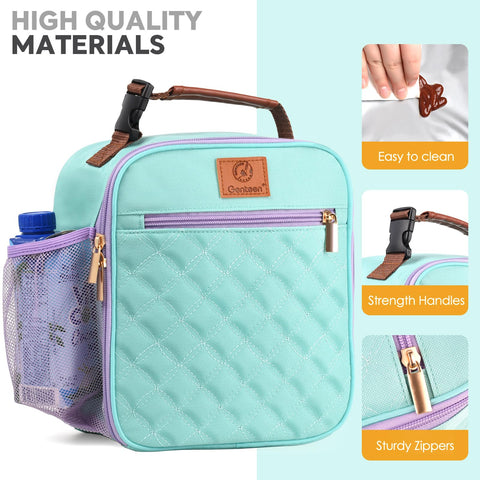 Genteen waterproof outer shell helps protect contents during travel.