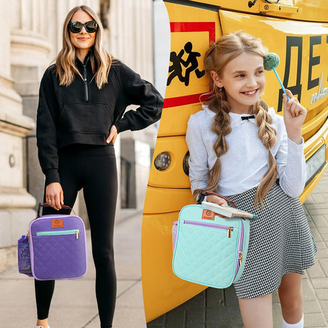 Genteen lunch bag suited for work, school, travel, and gym sessions.