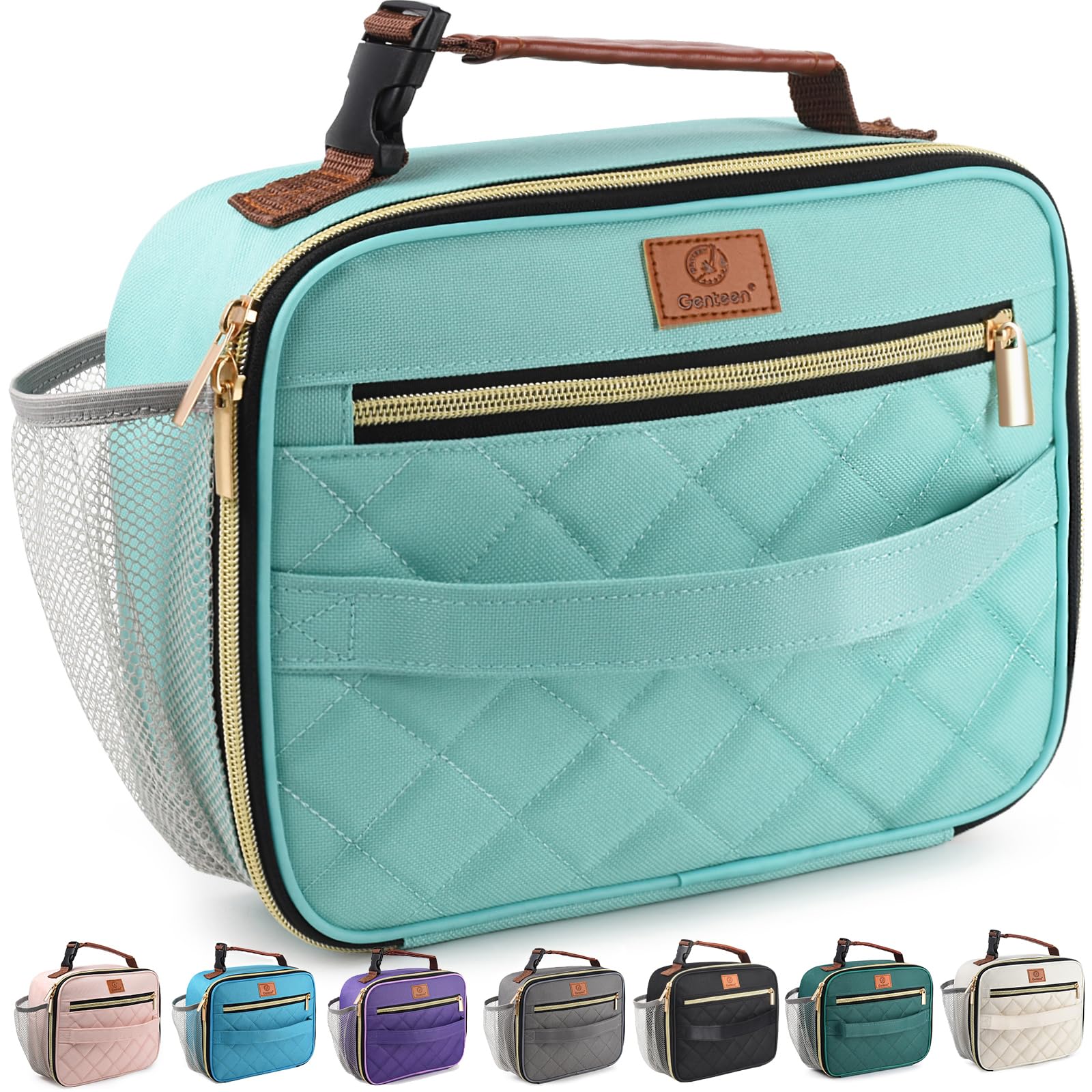 Genteen lunch box with large capacity for meals on the go
