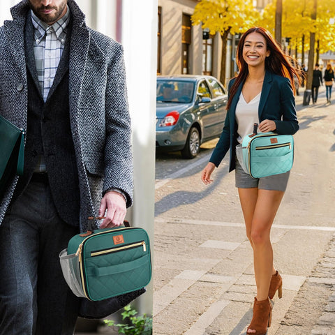 Genteen lunch box versatile for work, school, or travel
